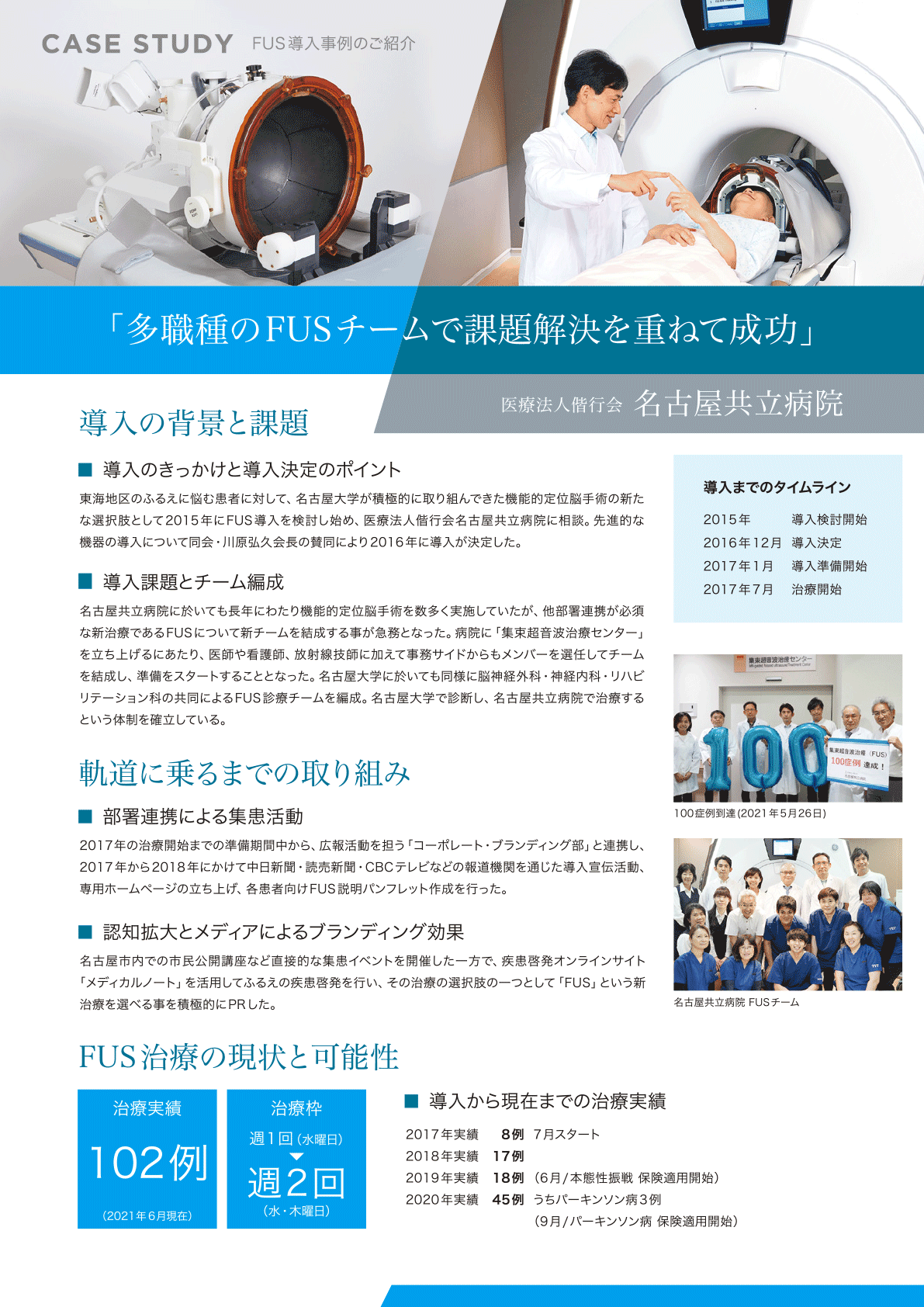 FUS導入施設紹介（名古屋共立病院） サムネイル画像
